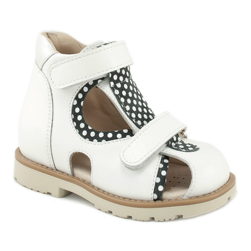 Сандали ортопедические Мега Ортопедик для девочек 145 01 30-12 белые