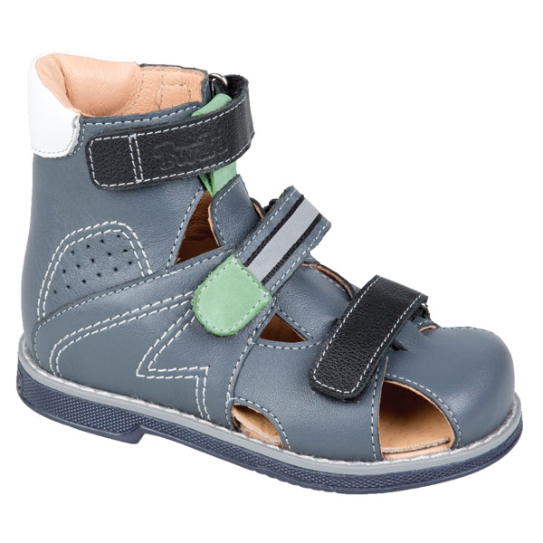 Сандали ортопедические Твики для мальчиков TW-273 серые
