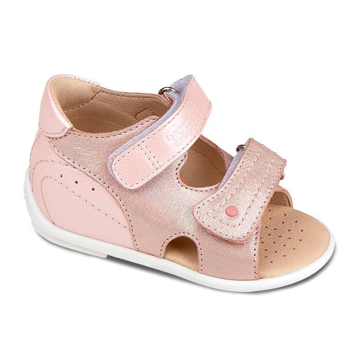Сандали ортопедические Твики для девочек TW-139-28 розовый/перламутр