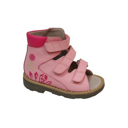 Сандали Ортек c высоким берцем для девочек 60331F розовый/фуксия/салатовый