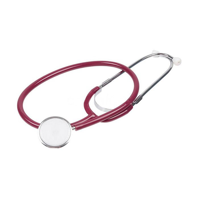Стетоскоп WS-1 одноголовочный (бордовый)