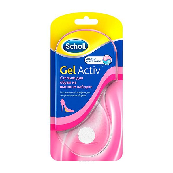 Scholl Gelactiv Стельки для обуви на высоком каблуке
