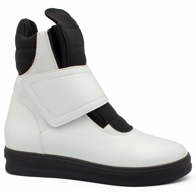 Полусапоги Ricoss утепленные женские 844332/46 белый/черный