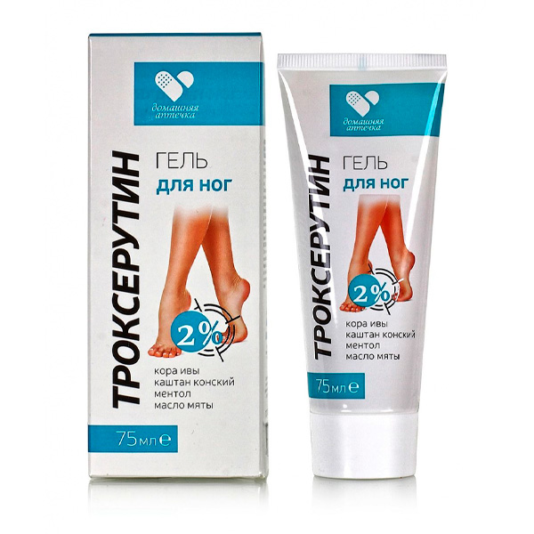 Гель для ног с троксерутином 2% 75 мл