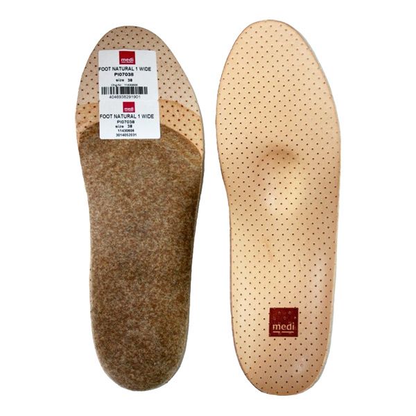 Стельки ортопедические FOOT NATURAL широкие арт.PI070