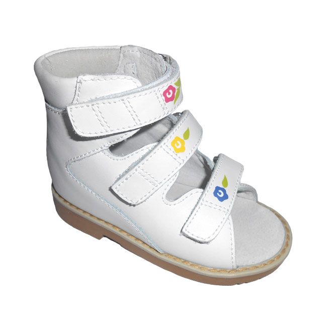 Сандали ОРТЕК c высоким берцем арт.60331D белый