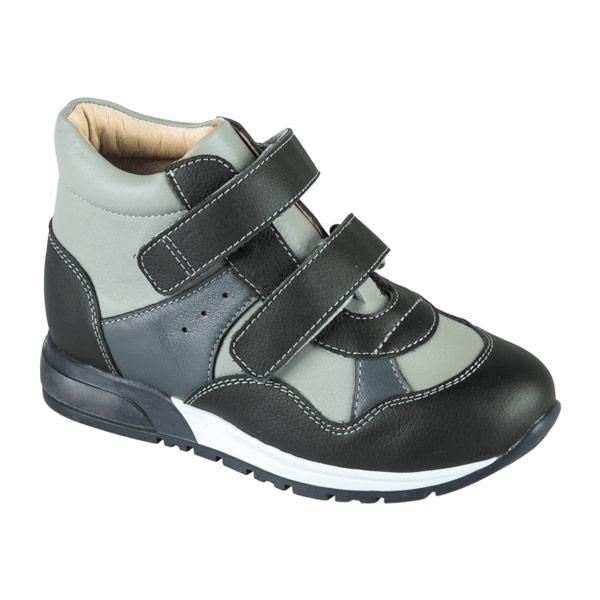 Кроссовки ортопедические Твики для мальчиков TW-440-2 черный/серый без светодиодов 