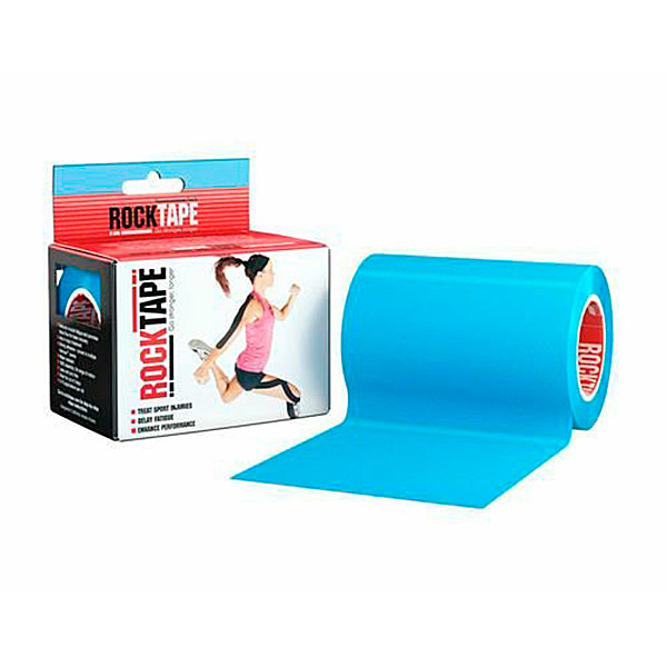 Кинезио тейп Rocktape Classic 10см х 5м голубой