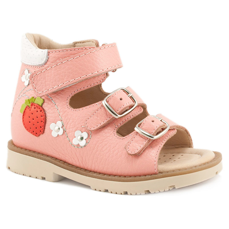 Сандали ортопедические Мега Ортопедик для девочек 051 48 24-30 розовые