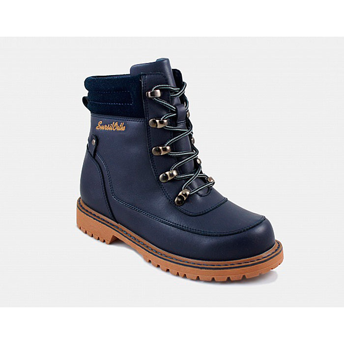 Ботинки ортопедические Сурсил-Орто утепленные для мальчиков A45-076 синие