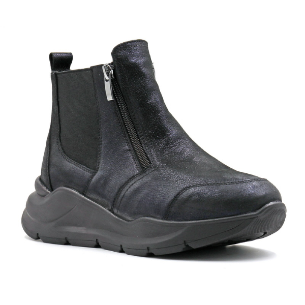 Полусапоги ортопедические Ортомода утепленные женские 83002-ХТ-107 синие