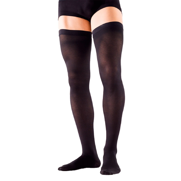 Чулки компрессионные Orto мужские плотные с хлопком и мультифиброй 1 класс 4217 Normal