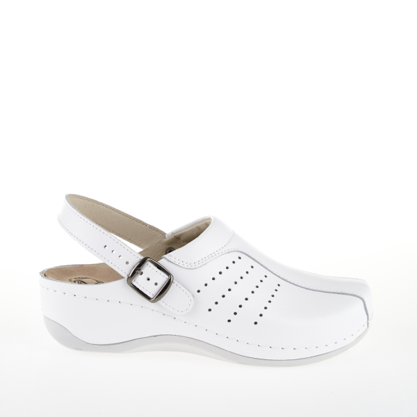 Сабо Mubb женские 739 белые.