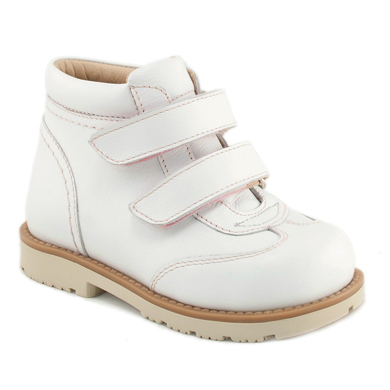 Ботинки Мега Ортопедик утепленные для девочек 355 30 белые
