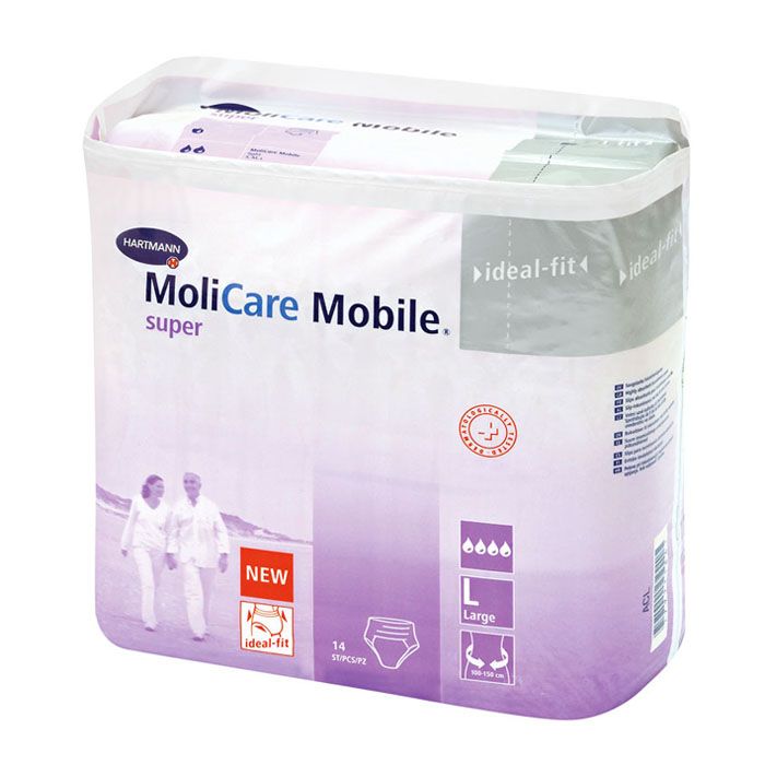 Трусы впитывающие при недержании Molicare Mobile Super 14 шт..