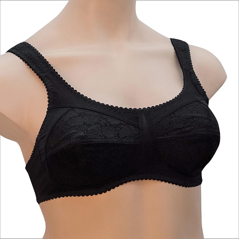 Бюстгальтер Valeria для фиксации экзопротеза ЛФ0939-1 170 черный