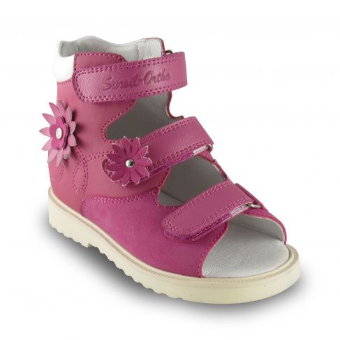 Сандали ортопедические Сурсил-Орто для девочек 15-246М розовый