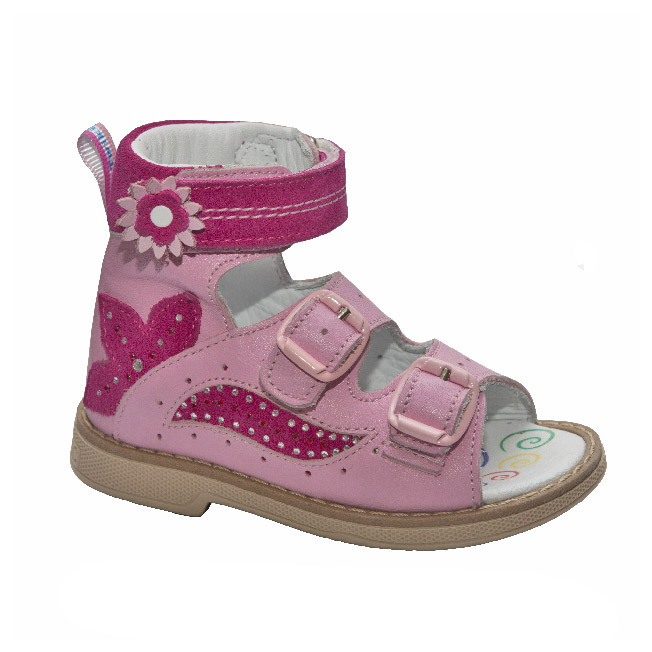 Сандали ортопедические ТВИКИ с открытым носком арт.TW-110 розовый