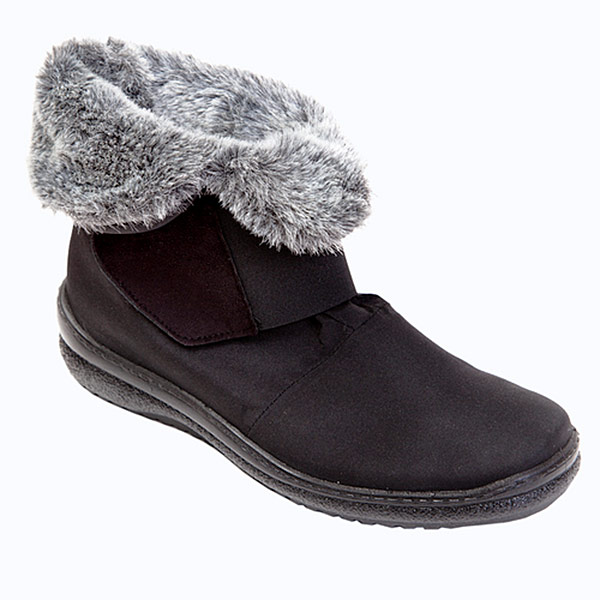 Полусапоги Капо Норд с шерстью женские 6063 черные