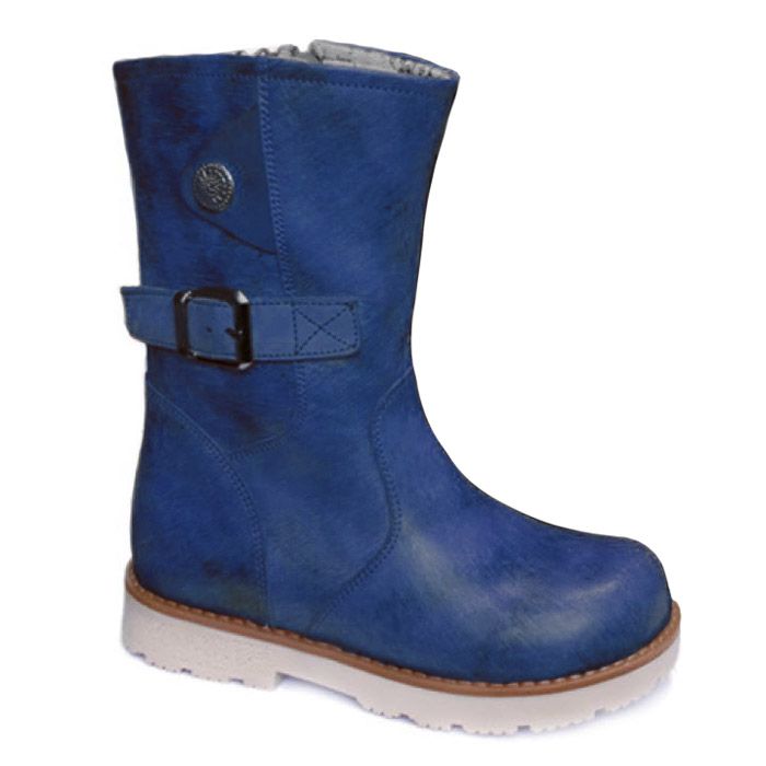 Сапожки Мега Ортопедик утепленные для мальчиков 410-68-14-02 синие