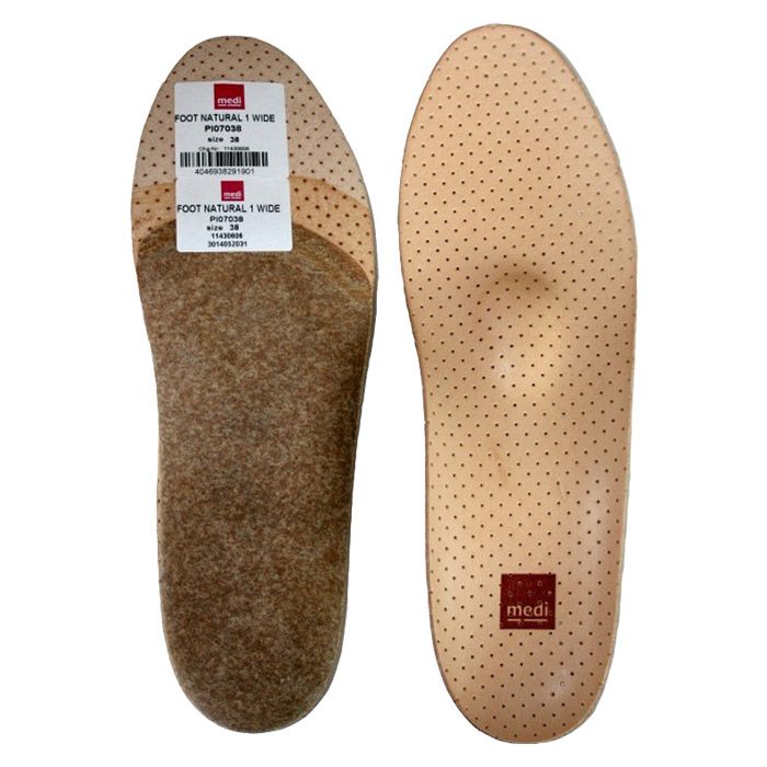 Стельки ортопедические medi Foot Natural зауженные PI090
