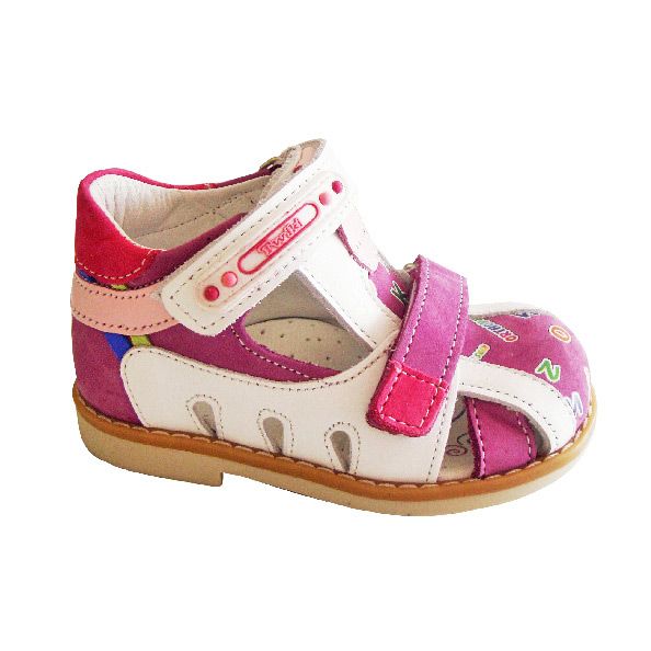 Сандали ортопедические Твики для девочек TW-205 белый/фиолетовый