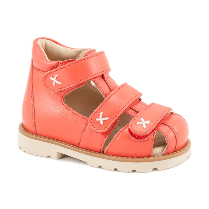 Сандали Мега Ортопедик для девочек 133 37 красные