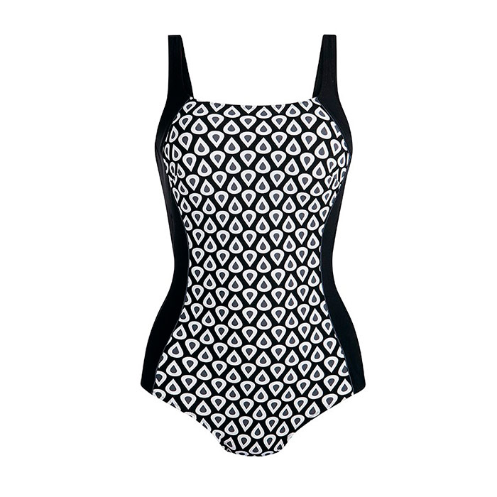 Купальник Anita 6338 430 белый/черный.