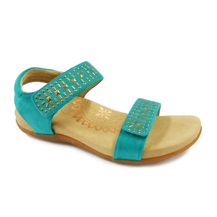 Сандали AETREX MARIA женские арт.SE255 сине-зеленые