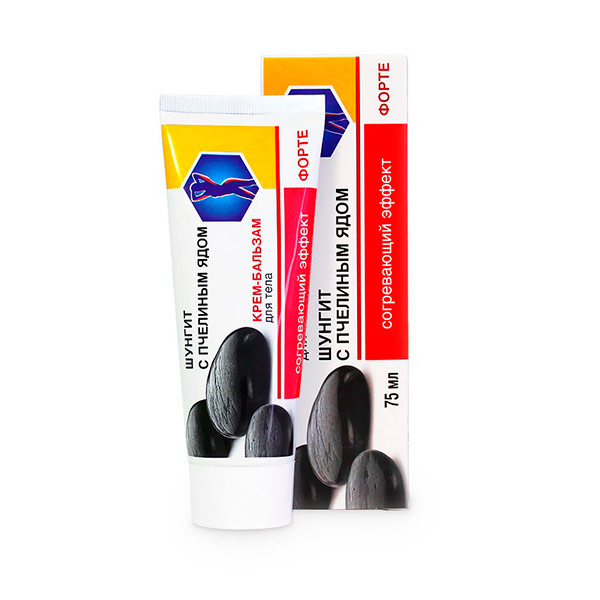 Природная Аптека Крем-бальзам форте для тела с пчелиным ядом 75мл