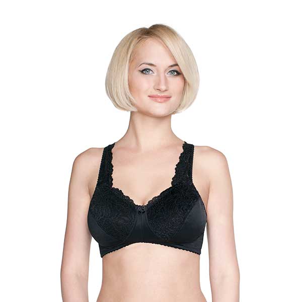 Бюстгальтер Camelia для фиксации экзопротеза 0781У черный