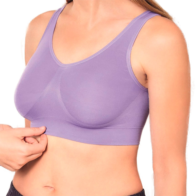 Бюстгальтер Amoena для фиксации экзопротезов Soft Bustier 44230