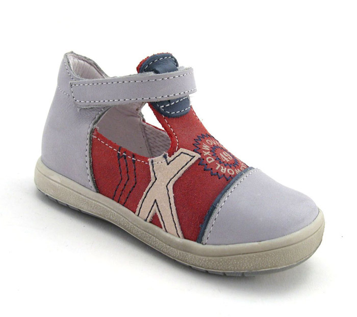 Сандали Bopy для мальчиков ZADILI голубой/красный