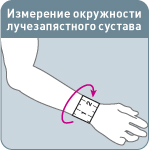 Шина на запястье неопреновая  арт.WRS-202. Изображение 4 из 4