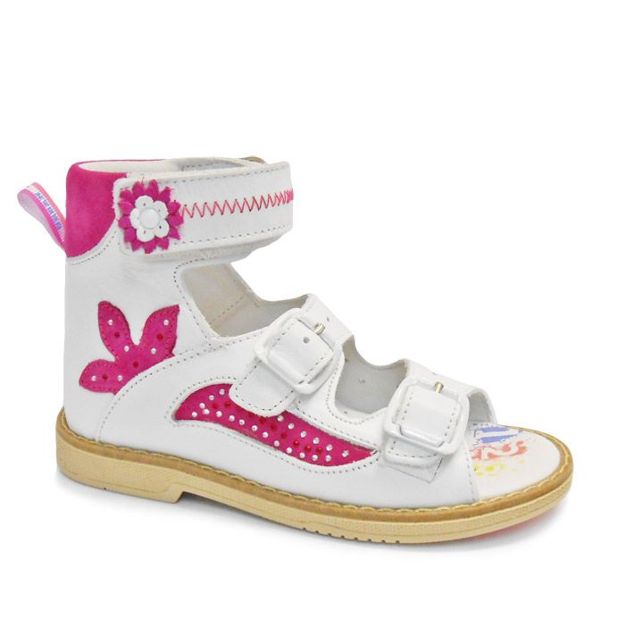 Сандали ортопедические Твики для девочек TW-110 белый