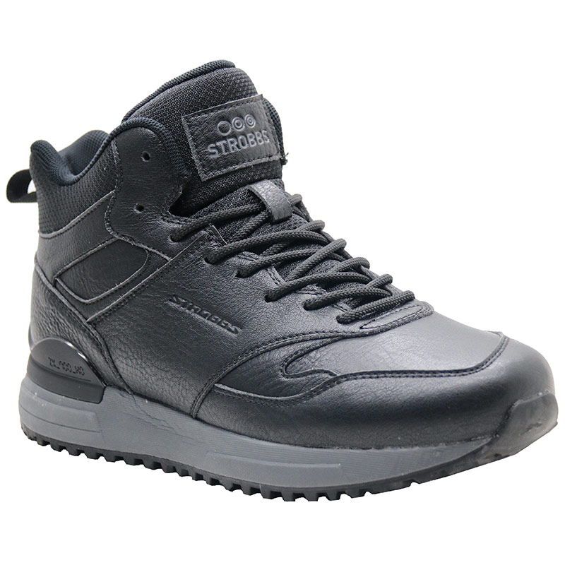 Кроссовки Strobbs с шерстью мужские C9206-3 черные