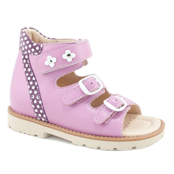Сандали Мега Ортопедик для девочек 053 35-15 сиреневые