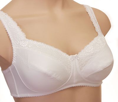 Бюстгальтер Valeria для фиксации экзопротеза ЛФ0769 168 серебристый пион