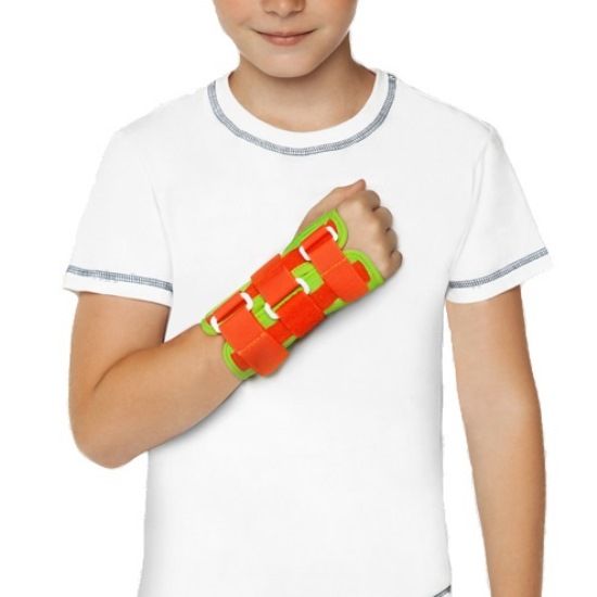 Детский лучезапястный ортез удлиненный Orlett правый арт.WRS-302(P)-R