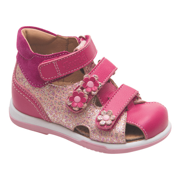 Сандали ортопедические Твики для девочек TW-233-4 малиновые