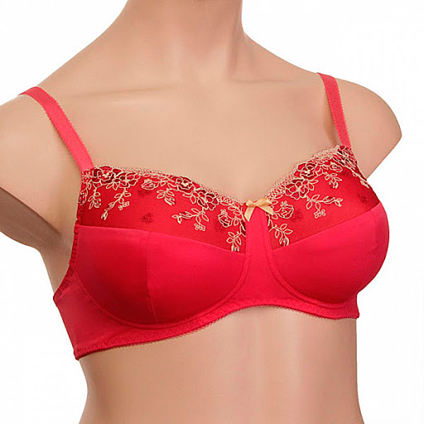 Бюстгальтер Valeria для фиксации экзопротеза ЛФ0860-5 В179 малиновый