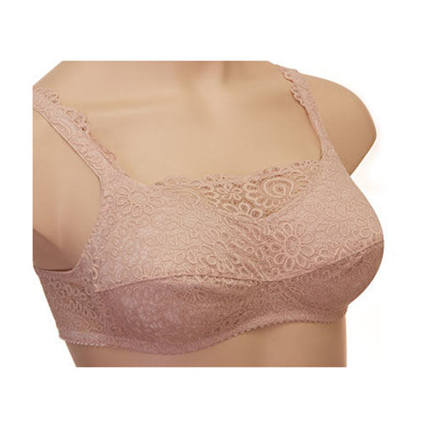 Бюстгальтер Valeria для фиксации экзопротеза ЛФ0791-1 168 серебристый пион