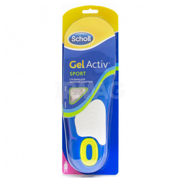 Стельки для занятий спортом Scholl для женщин GelActiv