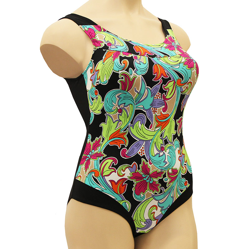 Купальник Valeria для фиксации экзопротеза К0792-1Ч П182 цветной орнамент