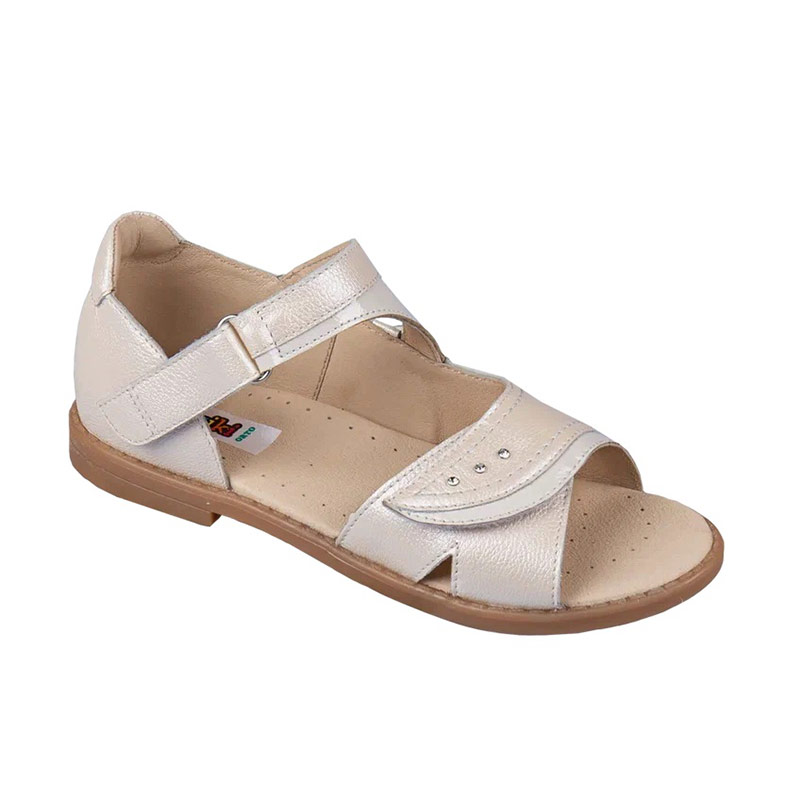 Сандали ортопедические Твики для девочек TW-136-7 бежевый перламутр