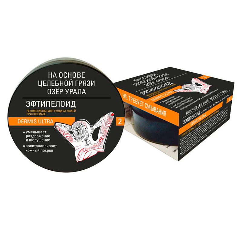 Крем-маска Эфтипелоид Dermis Ultra при псориазе 150 мл