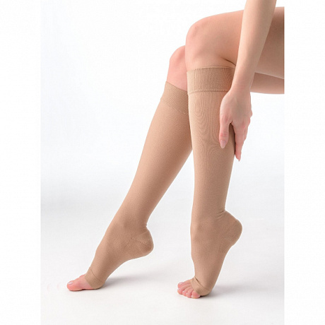 Гольфы компрессионные medi Plus 1 класс малые открытый носок 102. Изображение 2 из 9