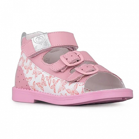 Сандалии Bottilini для девочек SO-092(13) розовый/белый. Изображение 2 из 2