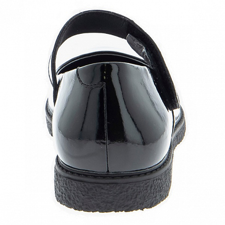 Туфли ортопедические Сурсил-Орто для девочек 55-237 черные (лак). Изображение 2 из 4