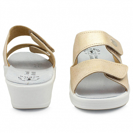 Сабо Fratelli Babb женские D-02 белое золото. Изображение 3 из 3